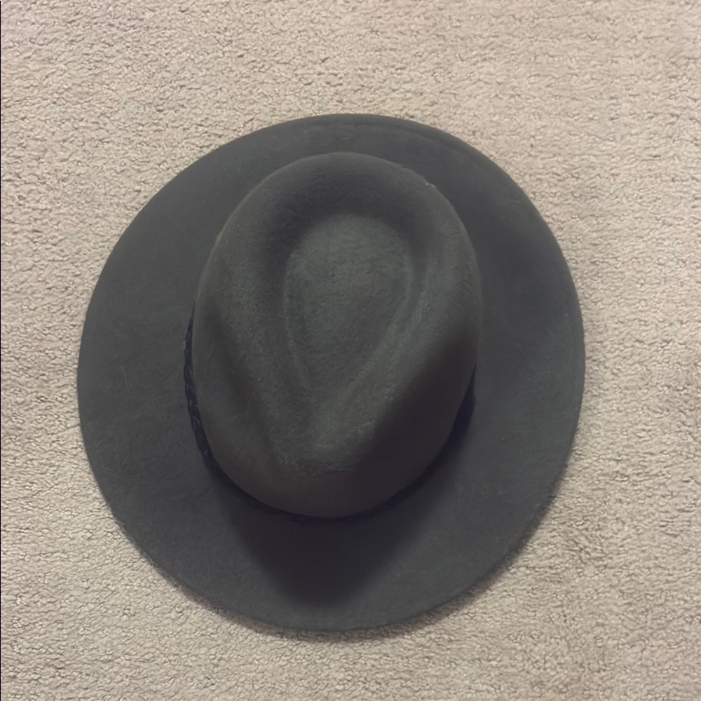 Green Felt Western Style Hat